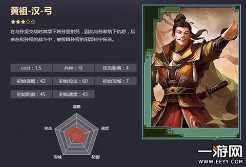 率土之滨黄祖怎么样[图1]