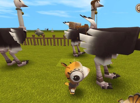 迷你世界如何训服驼鸟[图2]