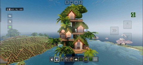 我的世界怎么造树屋[图1]