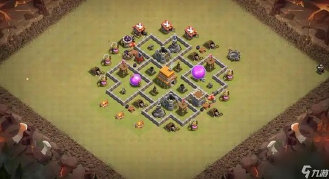 四级部落冲突怎么摆放[图1]