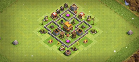 四级部落冲突怎么摆放[图2]